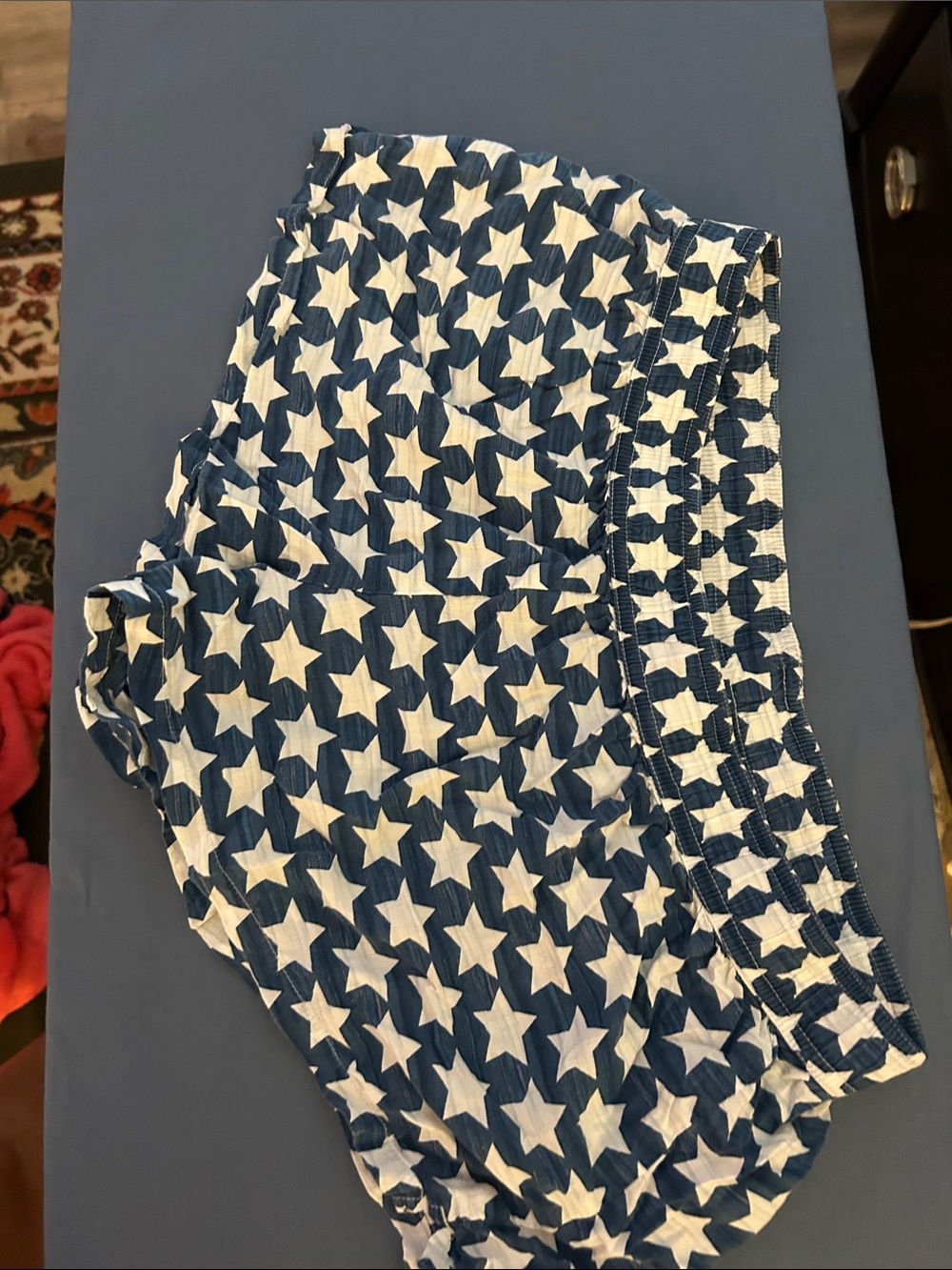 Victoria's Secret Navy & White Star Lounge Shorts